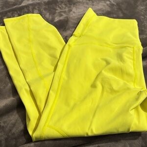 Fabletics PureLuxe Bright Yellow Leggings